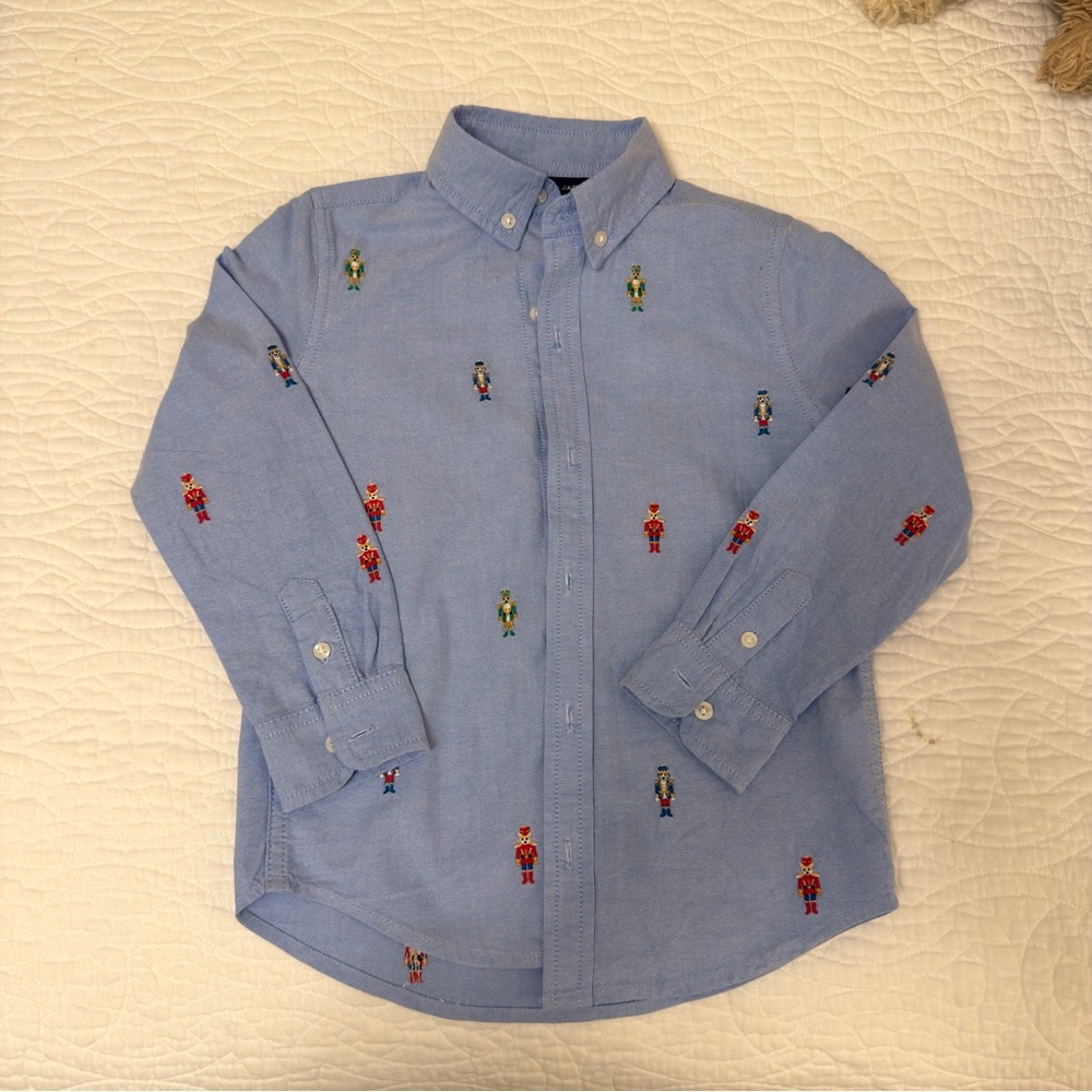 Janie and Jack Light Blue Shirt